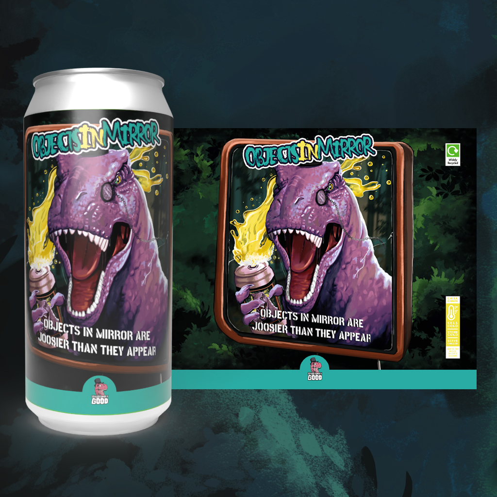 OBJECTS IN MIRROR – Hazy NEIPA 440ml (6.5%)
