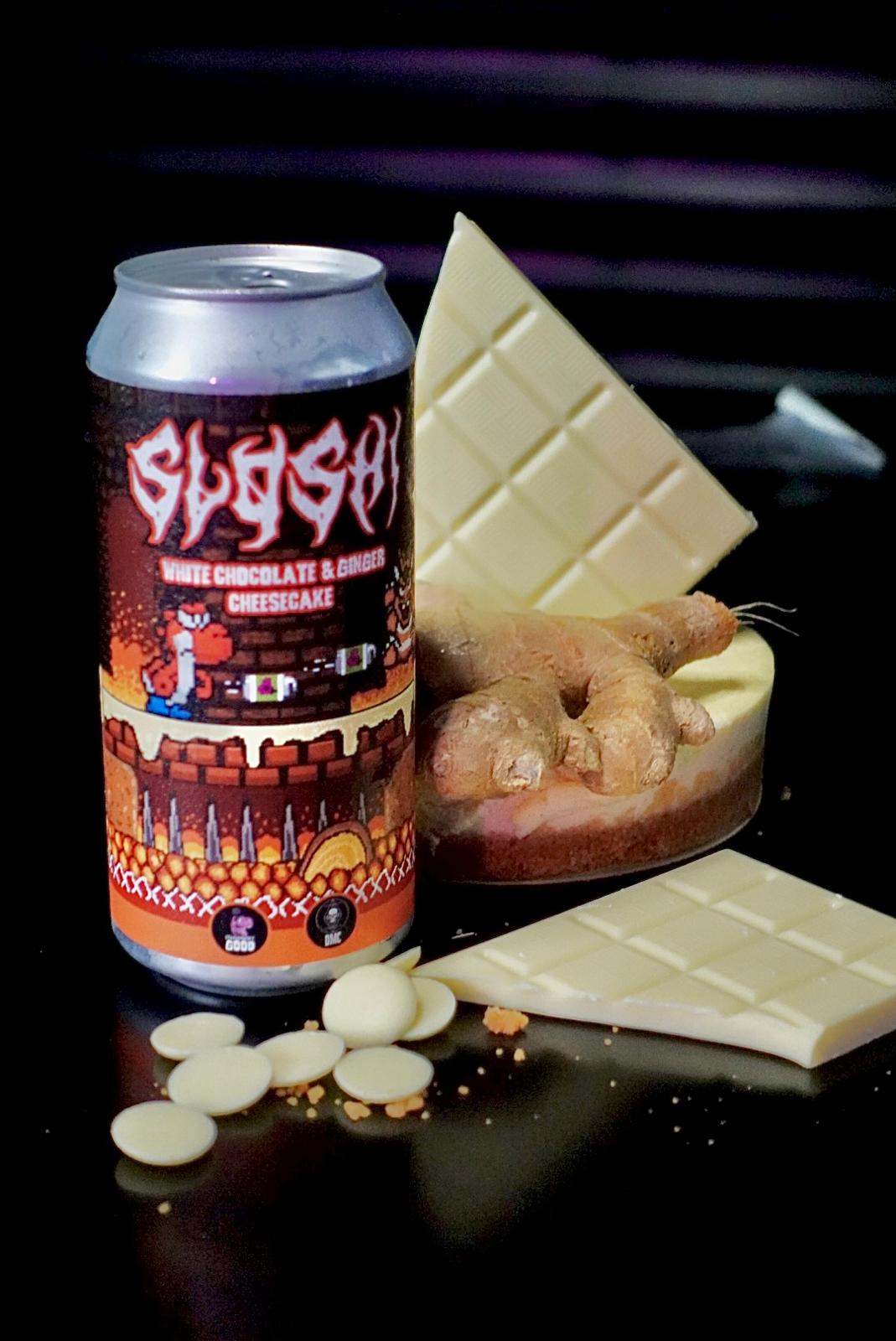 SLOSHI: WHITE CHOCOLATE GINGER CHEESECAKE (DMC COLLAB) - 440ml (5.5%) - Image 2